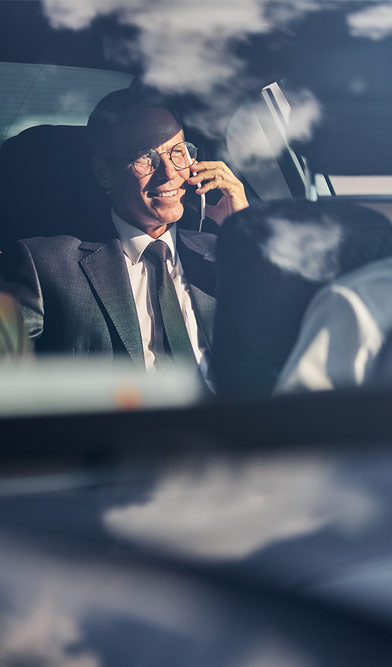 Business Man Hochformat